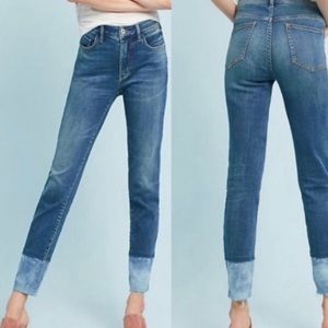 Pilcro and the Letterpress by Anthropologie High-Rise Skinny Jeans Sz28